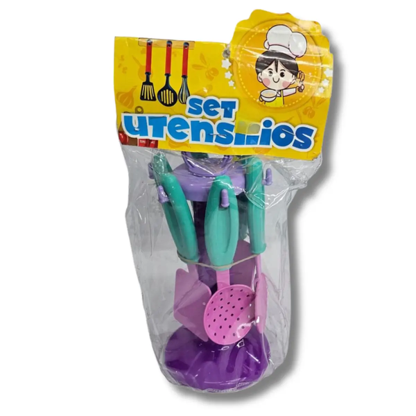 SET DE UTENSILIOS PLASTICOS