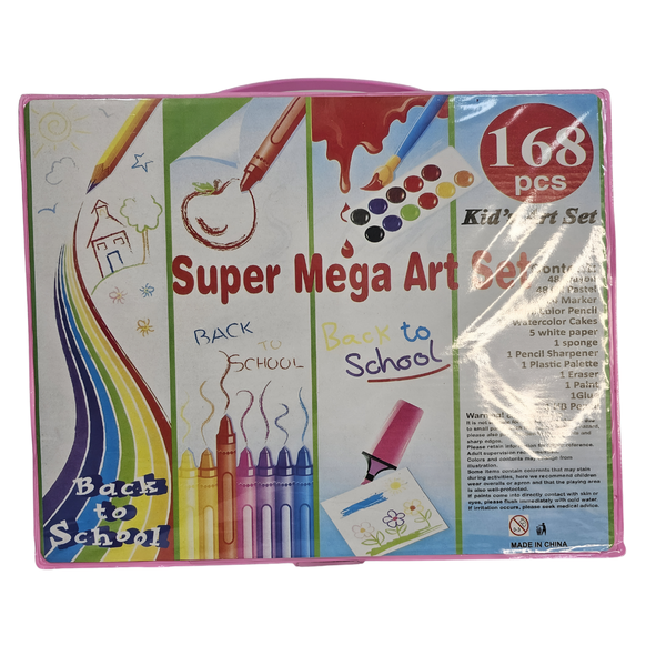 SET DE ARTE 168 PCS