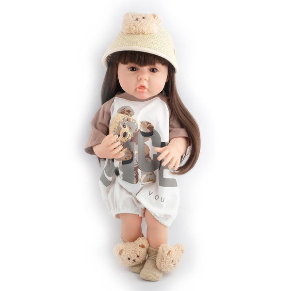 BEBE MUÑECA REAL SILICONA OSO