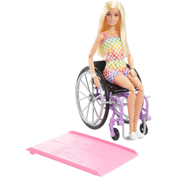 BARBIE FASHIONISTA EN SILLA DE RUEDAS