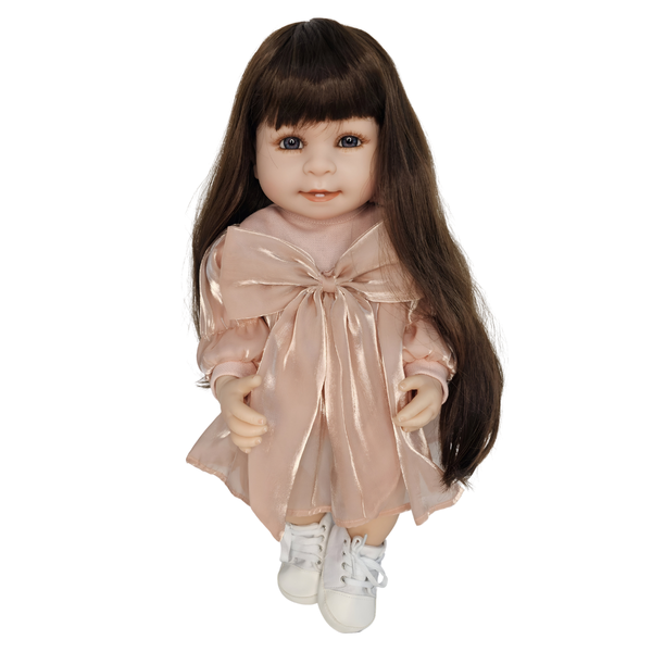 BEBE MUÑECA REAL SILICONA MOÑO